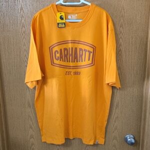Carhartt Orange Short Sleeve Tee